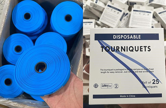 Medical disposable TPE tourniquet